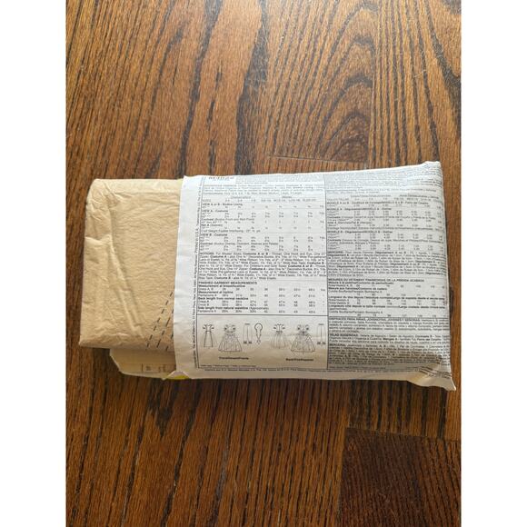 Vtg McCalls M4622 Costume Sew Pattern Fairy Fae Nymph MilkMaid Cosplay Halloween - Picture 3 of 6